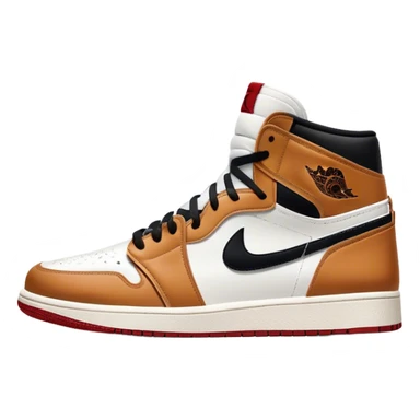flexing nike air Jordan 1  sticker