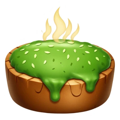 smelly green pork steak sticker
