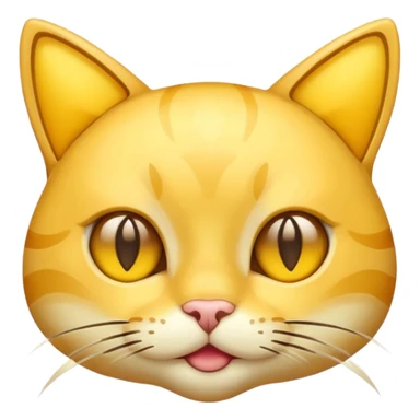 A star with a cat face ⭐️🐱 sticker