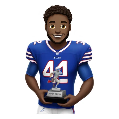 Josh Allen buffalo bills mvp sticker