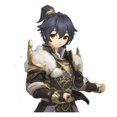 Genshin impact hutao sticker