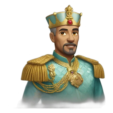 King of morocco sticker