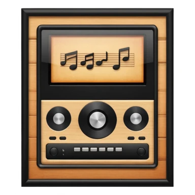 Nostalgia music morning sticker