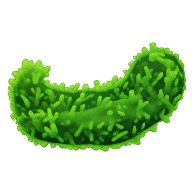 Sea algae on leg sticker