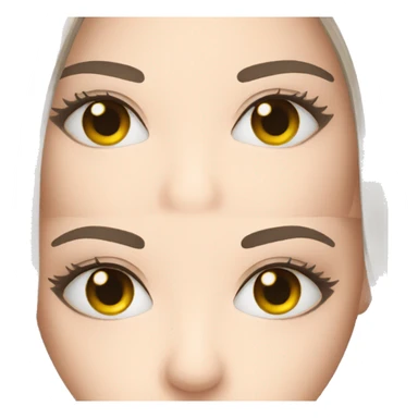 lines on the eyelid sticker