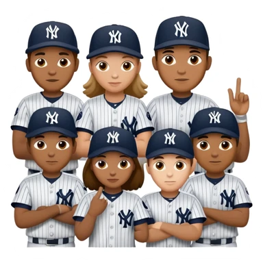 Yankee fans wearing 47 jersey  sticker