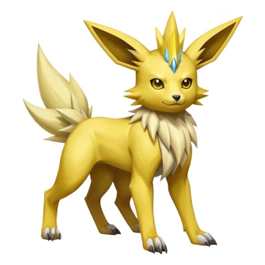 Manectric-Electrike-Lucio-Jolteon-Fakémon-hybrid-creature (full body)  sticker