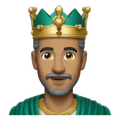 King of morocco sticker