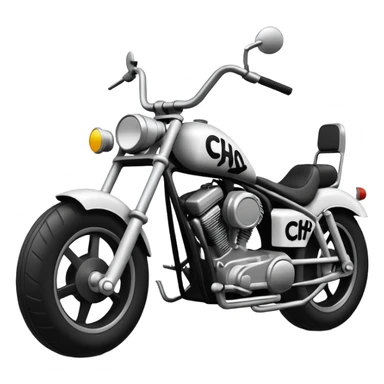 the word Chopper in graffiti sticker