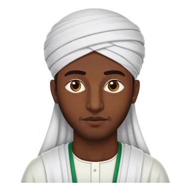 Algerian man sticker