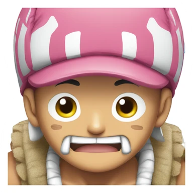 Tony Tony Chopper one piece anime sticker