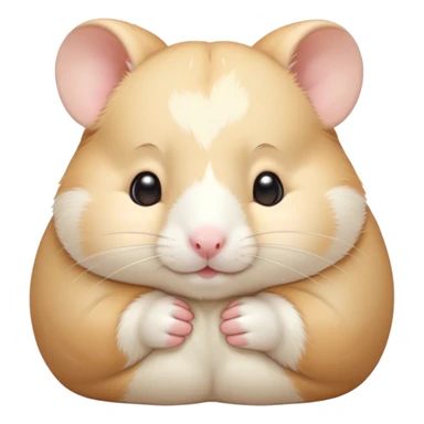 Meme-Worthy Cute Sleeping Cream Hamster Portrait Emoji, Head resting peacefully with a contented smile, showcasing a delightfully compact build and a luxuriously soft cream coat, eyes shut in a serene nap, Simplified yet hilariously adorable features, highly detailed, glowing with a soft, drowsy light, high shine, relaxed and utterly lovable, stylized with an air of playful laziness, bright and heartwarming, soft glowing outline, capturing the essence of a comically sleepy hamster, so meme-worthy it feels like it could instantly become the next viral sensation of adorable slumber! sticker
