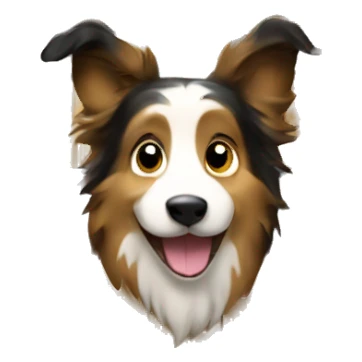 Barrel of collie sticker