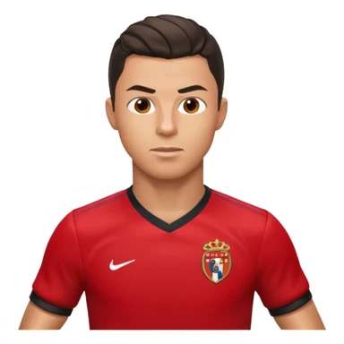 Cristiano Ronaldo scoring a goal sticker