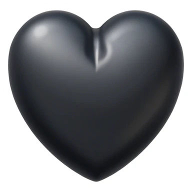 medieval black iron heart  sticker