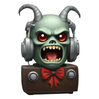 alastor the radio demon sticker