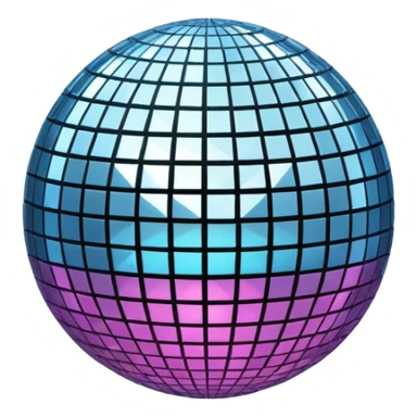 Bola de disco  sticker