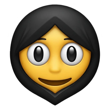 Emoji cœur gothique  sticker