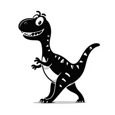 Tyrannosaurus sticker