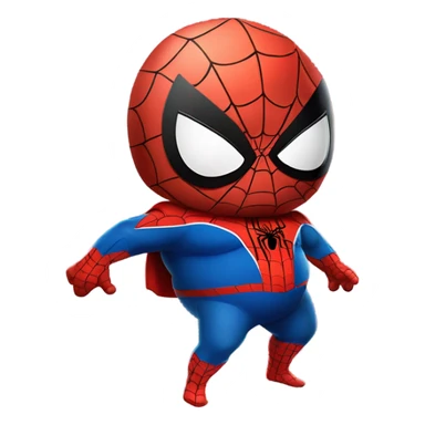 Fat Spider-Man  sticker