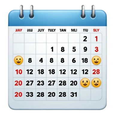 calender 02.28 sticker