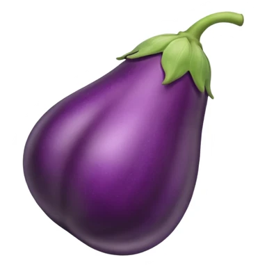 Eggplant farting sticker