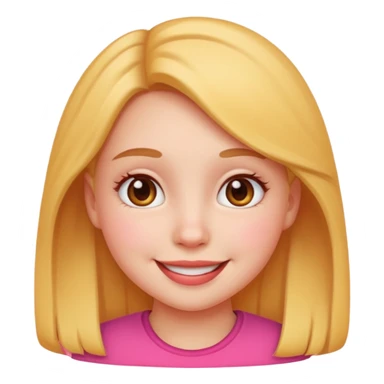 A baddie girl giving cute vibes but don't make it look like more of a human emoji more of a emoji sticker