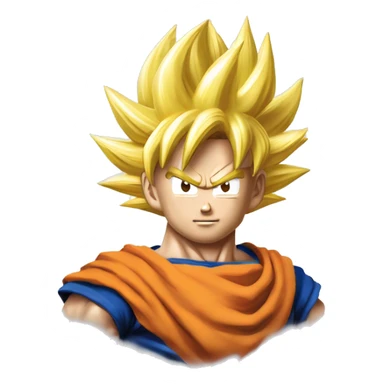 I'm the saiyan who came all the way from earth for the sole purpose of beating you. I am the warrior you've heard of in legends, pure of heart and awakened by fury - that's what I am. I am the legendary super saiyan, Son Goku  sticker