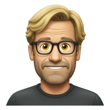Jurgen Klopp dizzy emoji sticker