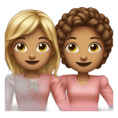 emoji with Wilson sisters custom sticker