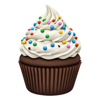 Cookies and cream cupcake sticker