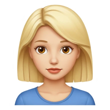 stupid blonde sticker