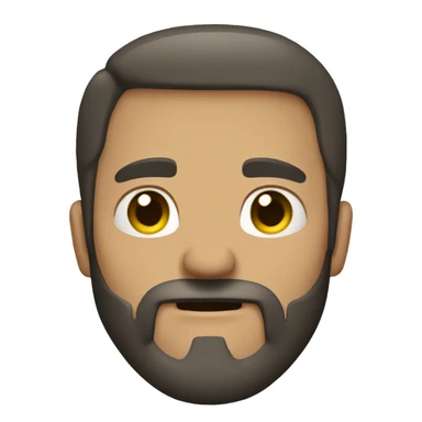 Hombre fuerte con peca sticker