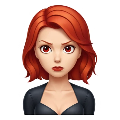 Black Widow Marvel character sticker