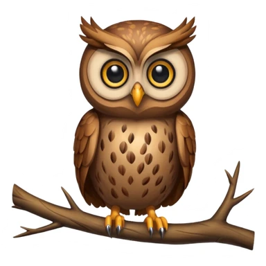 Owl sticker