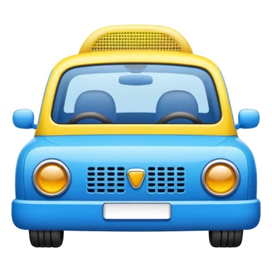 colorful car pollen filter icon sticker
