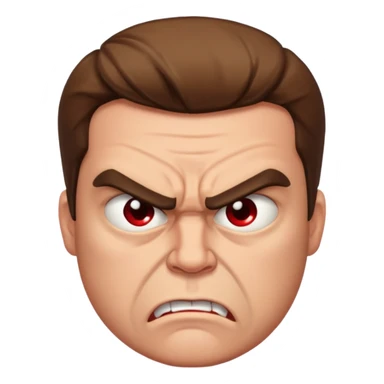 Angry Jude sticker