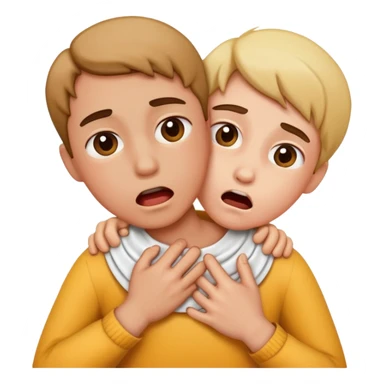 choking myself sticker