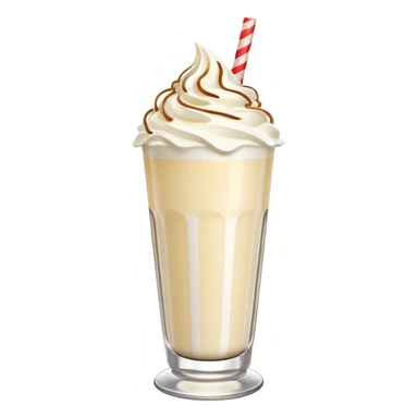 milkshake tall glass
 sticker