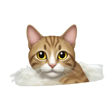 cat-in-a-bath-relaxing sticker