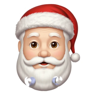 santa claus sticker