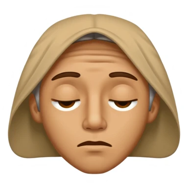 Stoner who's eyes are almost completely closed sticker