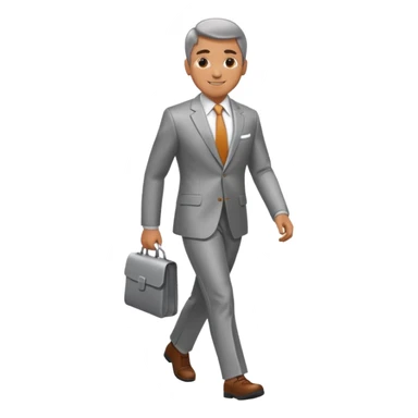 steel walk man sticker