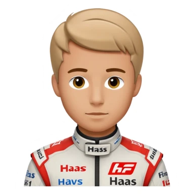 Ollie Bearman in Haas F1 Suit sticker