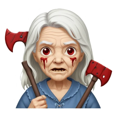 Granny horror game sticker