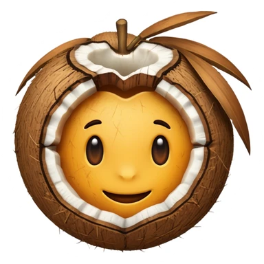 coconut sticker