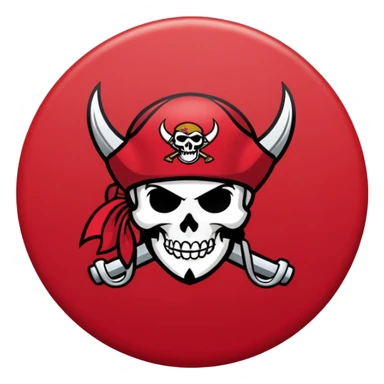 Tampa bay buccaneers logo sticker
