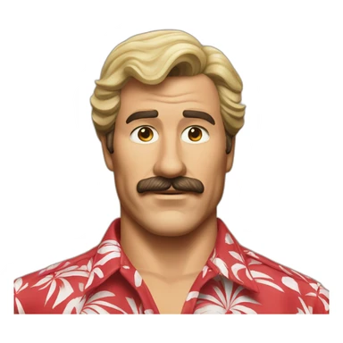 Magnum pi sticker
