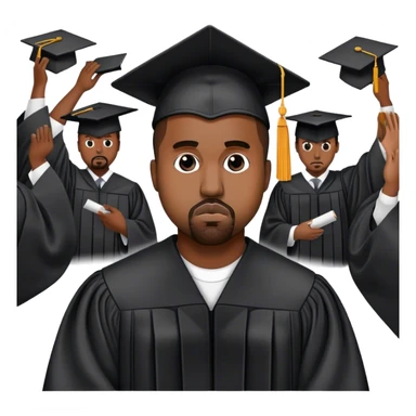 Kanye graduation album sticker
