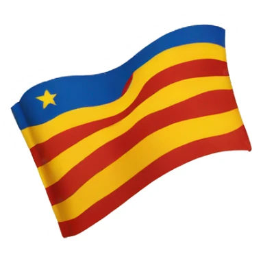 bandera catalana sticker
